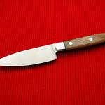 4 & 5/8" Blade Chefs Petty knife with Honduras Rosewood handle